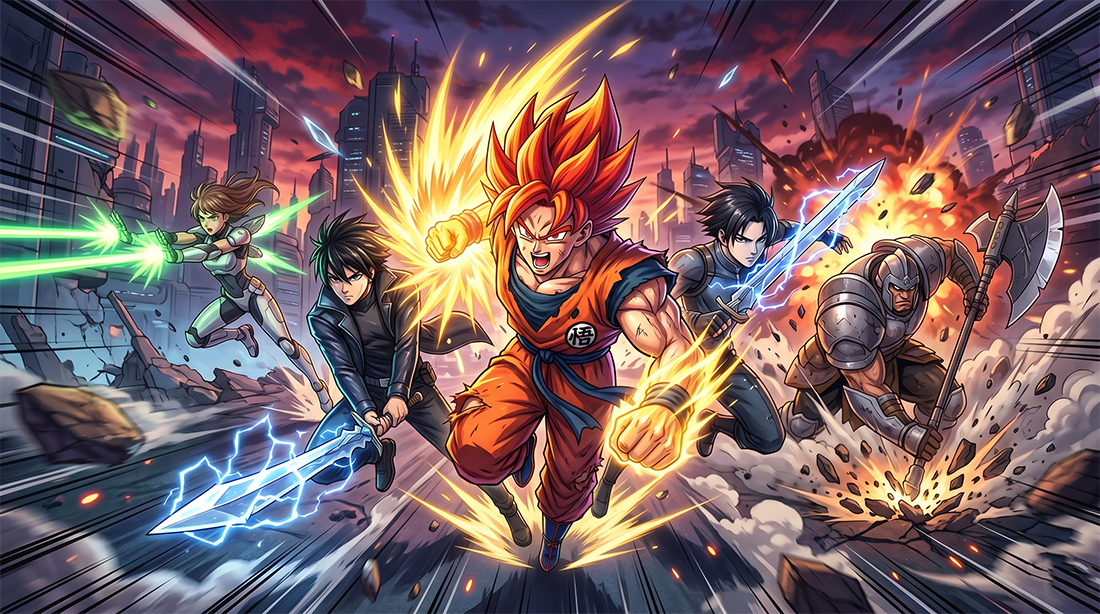 Shonen - Anime per Ragazzi adolescenti