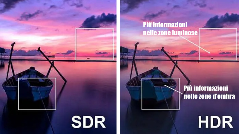 HDR maggiori informazioni per gestire zone ombra e luce