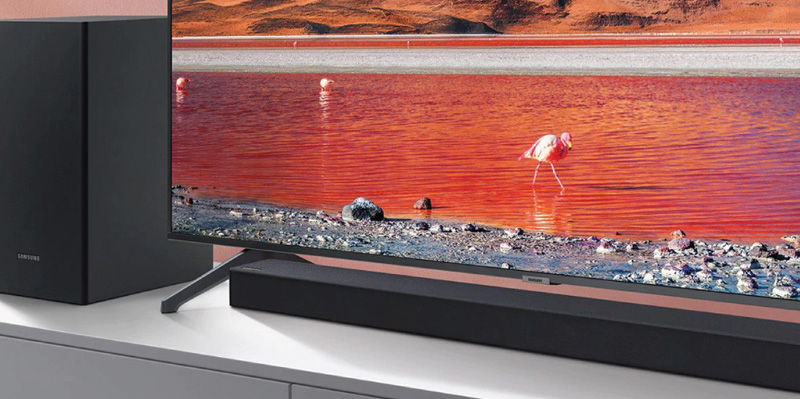 Samsung TV con Soundbar stessa marxa più Subwoofer 