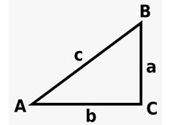 teorema pitagora calcolo diagonale TV