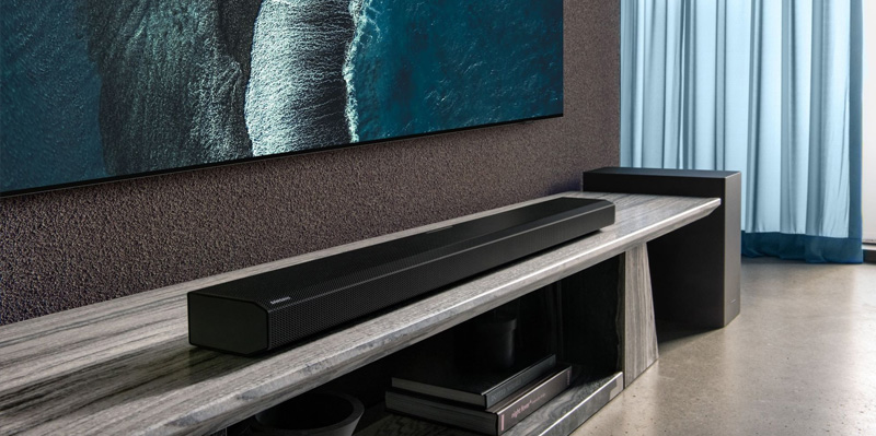 Soundbar Samsung con SubWoofer