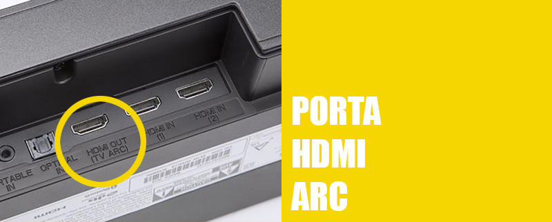Esempio porta HDMI ARC TV