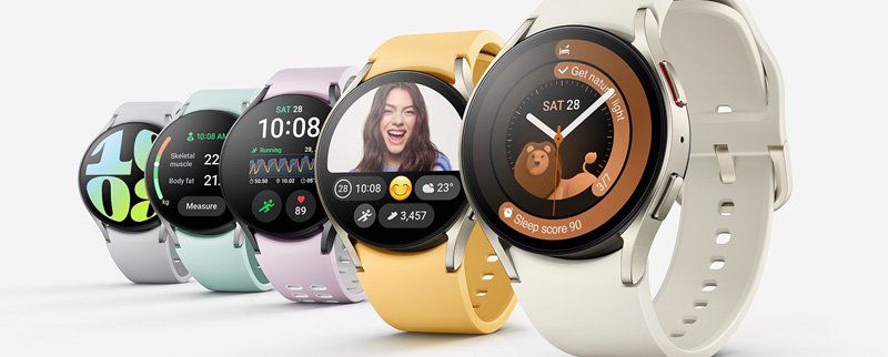 Gamma colori cinturini Galaxy Watch Serie 6