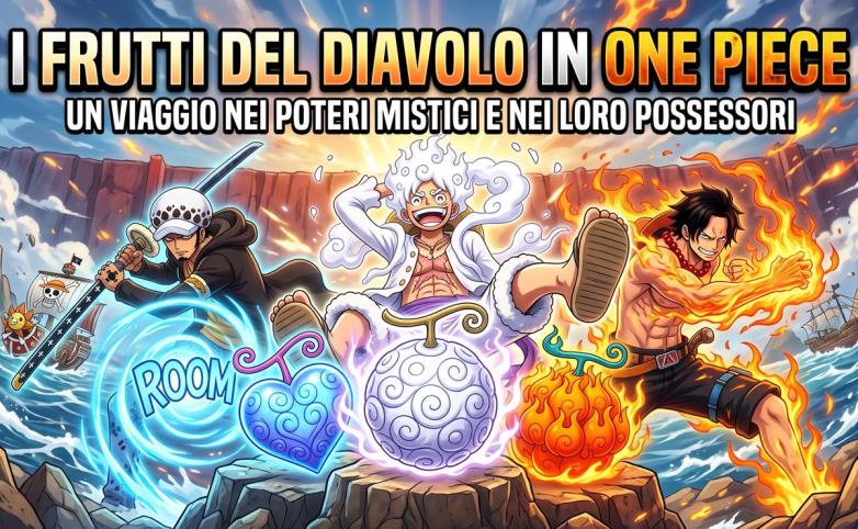 Frutti del Diavolo in One Piece: tipi, poteri e debolezze
