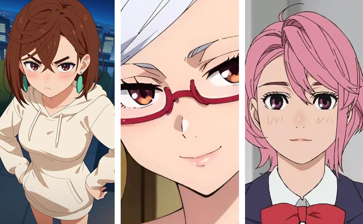 Momo e altri personaggi di Dandadan
