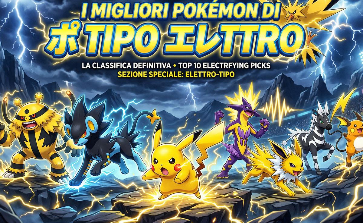 pokemon di tipo elettro