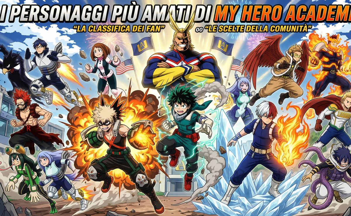 il cast di my hero academia