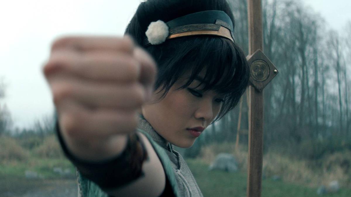 Miya Cech nei panni di Toph Beifong in Avatar