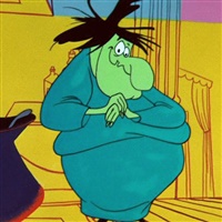 Strega Hazel, la strega dei Looney Tunes creata da Chuck Jones