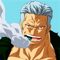 Smoker, il marine di One Piece dal frutto del fumo e dalle due sigarette