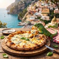 Le lucertole che preferiscono la pizza ai quattro 