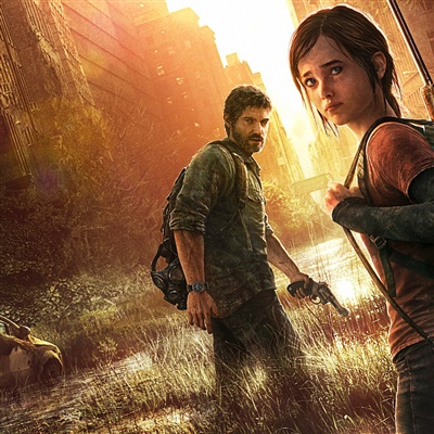 The Last of Us, videogioco action-adventure del 2013 di Naughty Dog per PlayStation 3: Joel ed Ellie in un'America post-apocalittica