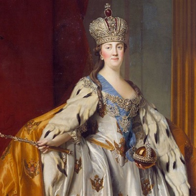 Caterina II di Russia, detta Caterina la Grande, imperatrice di Russia dal 1762 al 1796