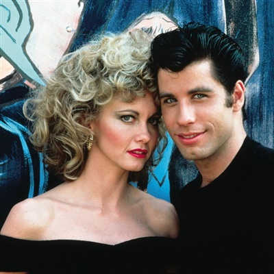 John Travolta e Olivia Newton-John, Danny e Sandy in Grease - Brillantina di Randal Kleiser, 1978